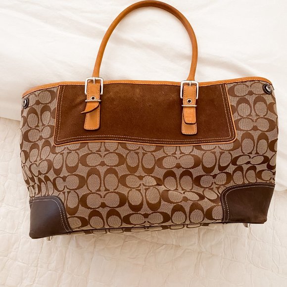 Authentic coach purse in signature canvas - Picture 4 of 4